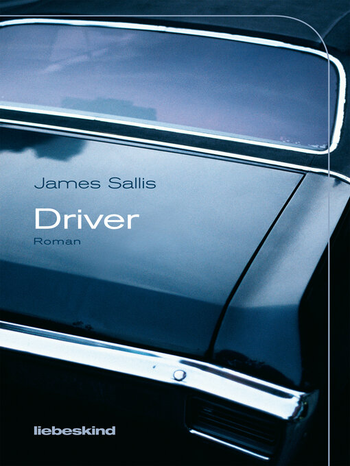 Title details for Driver by James Sallis - Available